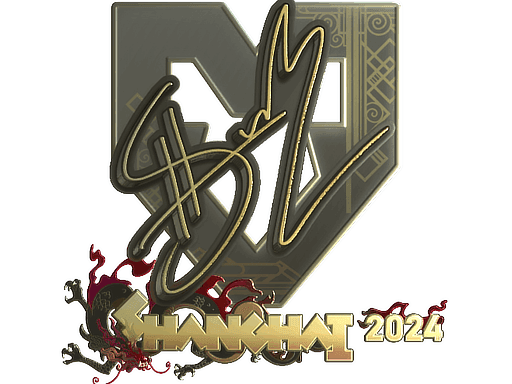 Sticker | siuhy (Gold) | Shanghai 2024