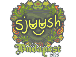 Sticker | sjuush | Budapest 2025