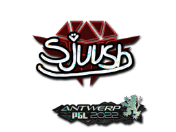 Sticker | sjuush (Glitter) | Antwerp 2022