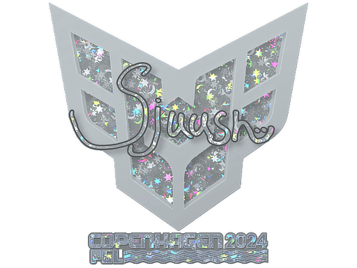 Sticker | sjuush (Glitter) | Copenhagen 2024