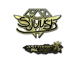 Sticker | sjuush (Gold) | Antwerp 2022