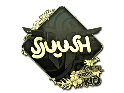 Sticker | sjuush (Gold) | Rio 2022