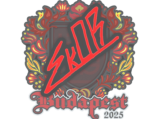 Sticker | sk0R | Budapest 2025
