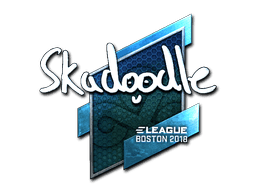 Sticker | Skadoodle (Foil) | Boston 2018