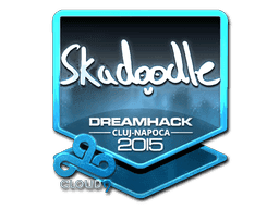 Sticker | Skadoodle (Foil) | Cluj-Napoca 2015