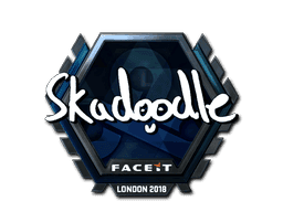 Sticker | Skadoodle (Foil) | London 2018