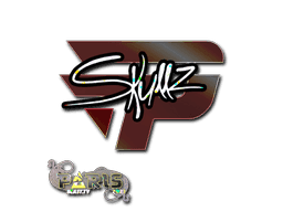 Sticker | skullz (Glitter) | Paris 2023