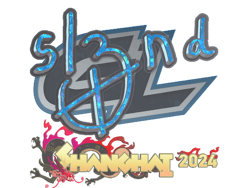 Sticker | sl3nd (Glitter) | Shanghai 2024