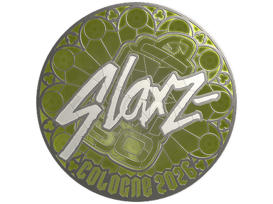 Sticker | slaxz- (Foil) | Cologne 2026
