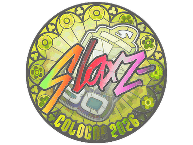 Sticker | slaxz- (Holo) | Cologne 2026
