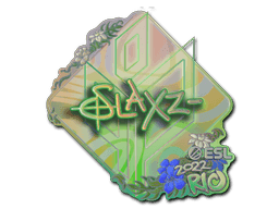 Sticker | slaxz- (Holo) | Rio 2022