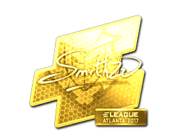 Sticker | SmithZz (Gold) | Atlanta 2017