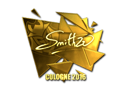 Sticker | SmithZz (Gold) | Cologne 2016