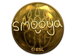 Sticker | smooya (Gold) | Katowice 2019