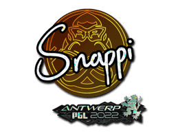 Sticker | Snappi (Glitter) | Antwerp 2022