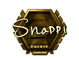 Sticker | Snappi (Gold) | London 2018