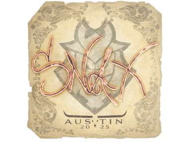 Sticker | Snax | Austin 2025