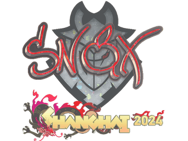 Sticker | Snax (Glitter) | Shanghai 2024