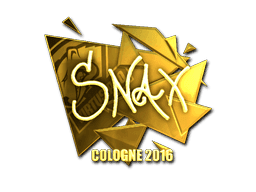 Sticker | Snax (Gold) | Cologne 2016