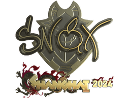 Sticker | Snax (Gold) | Shanghai 2024