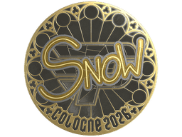 Sticker | snow (Gold) | Cologne 2026