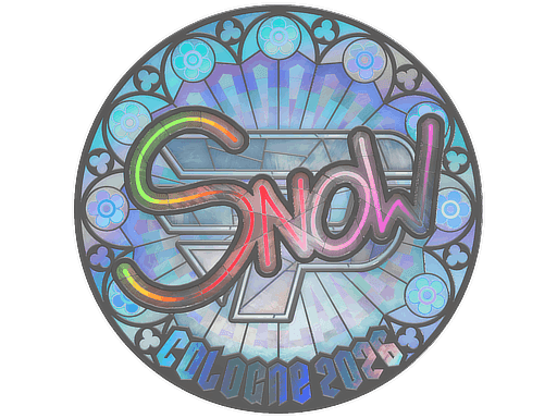 Sticker | snow (Holo) | Cologne 2026