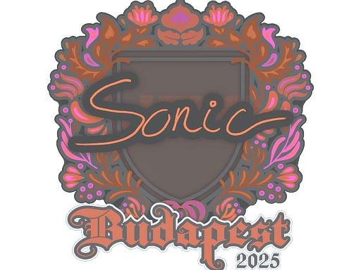 Sticker | Sonic | Budapest 2025