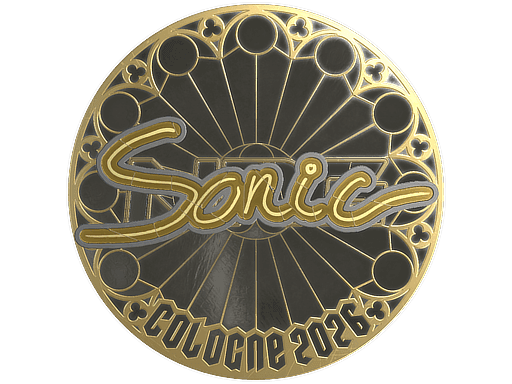 Sticker | Sonic (Gold) | Cologne 2026