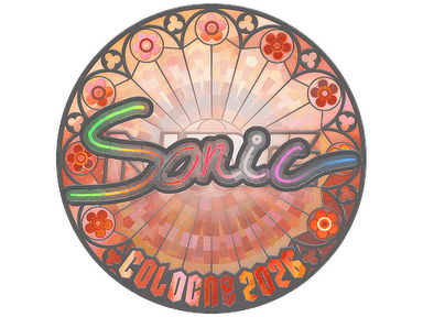 Sticker | Sonic (Holo) | Cologne 2026