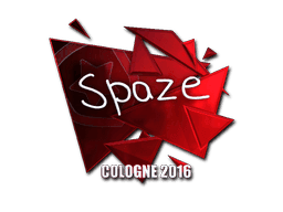 Sticker | spaze (Foil) | Cologne 2016