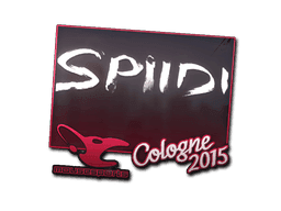 Sticker | Spiidi | Cologne 2015