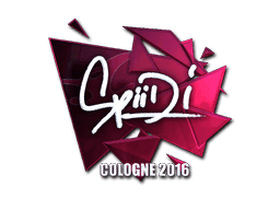 Sticker | Spiidi (Foil) | Cologne 2016