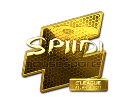 Sticker | Spiidi (Gold) | Atlanta 2017