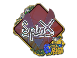 Sticker | Spinx (Glitter) | Rio 2022