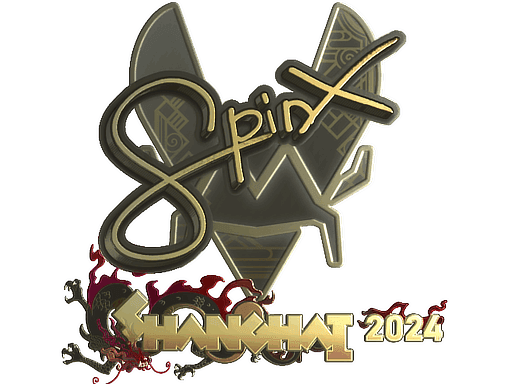 Sticker | Spinx (Gold) | Shanghai 2024