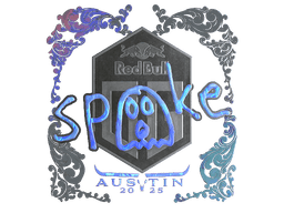 Sticker | spooke (Holo) | Austin 2025