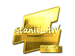 Sticker | stanislaw (Gold) | Atlanta 2017