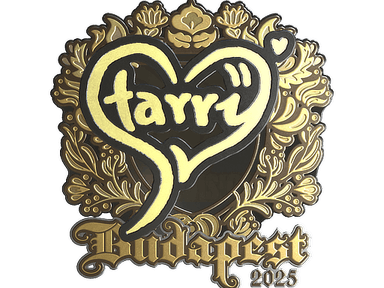 Sticker | Starry (Gold) | Budapest 2025