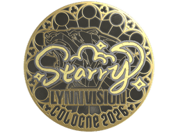 Sticker | Starry (Gold) | Cologne 2026