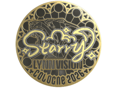 Sticker | Starry (Gold) | Cologne 2026