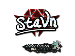 Sticker | stavn (Glitter) | Antwerp 2022