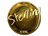 Sticker | sterling (Gold) | Katowice 2019