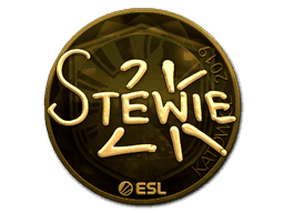 Sticker | Stewie2K (Gold) | Katowice 2019