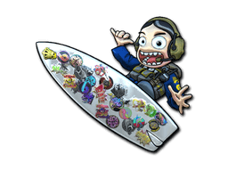Sticker | Sticker Bomb Surf Ava (Foil)