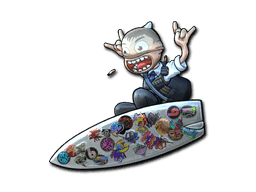 Sticker | Sticker Bomb Surf K (Foil)