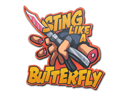 Sticker | Sting Like A Butterfly