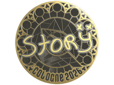 Sticker | story (Gold) | Cologne 2026