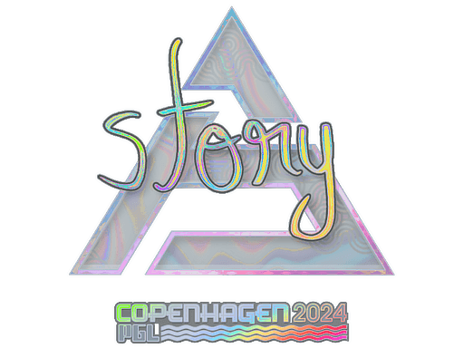 Sticker | story (Holo) | Copenhagen 2024