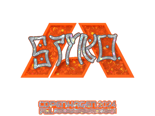 Sticker | STYKO (Glitter) | Copenhagen 2024