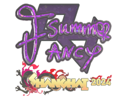 Sticker | Summer (Glitter) | Shanghai 2024